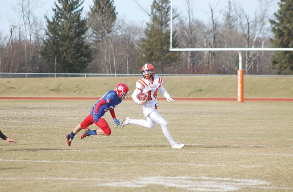 Jordin Rusnack during the championship game on Saturday.