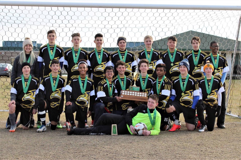 Gold for Soccer Boys