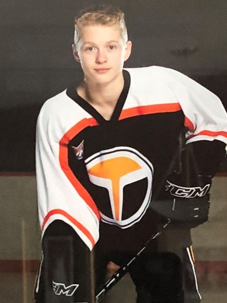 The Parkland Valley boys hockey team at the upcoming Saskatchewan Winter Games will include Carter Dereniwsky of Canora, who plays Bantam AA hockey in Yorkton.