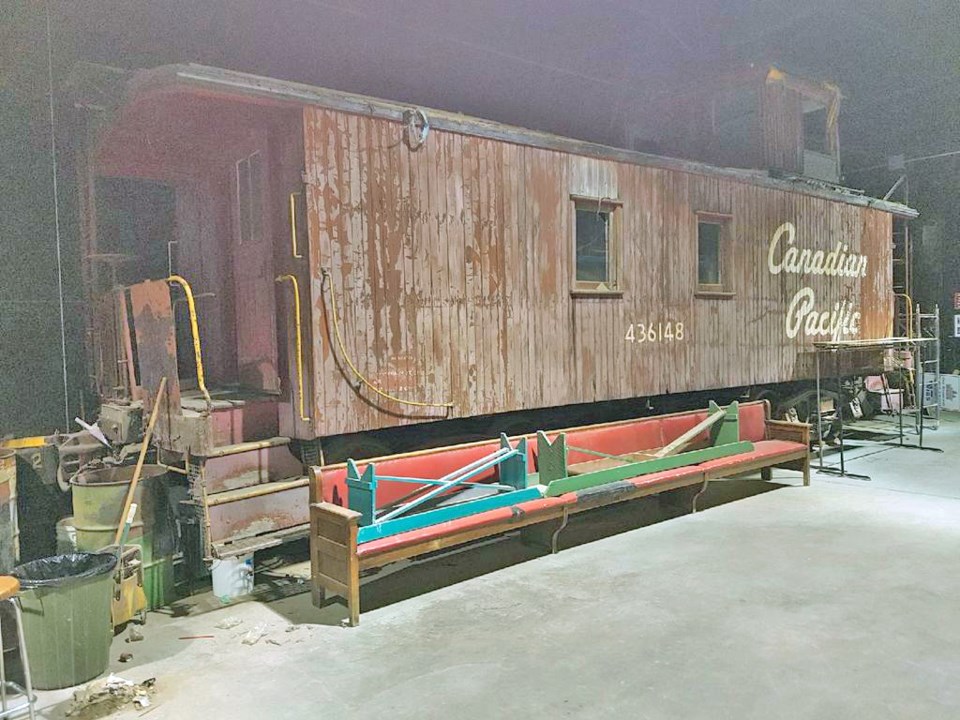 1912 CPR caboose