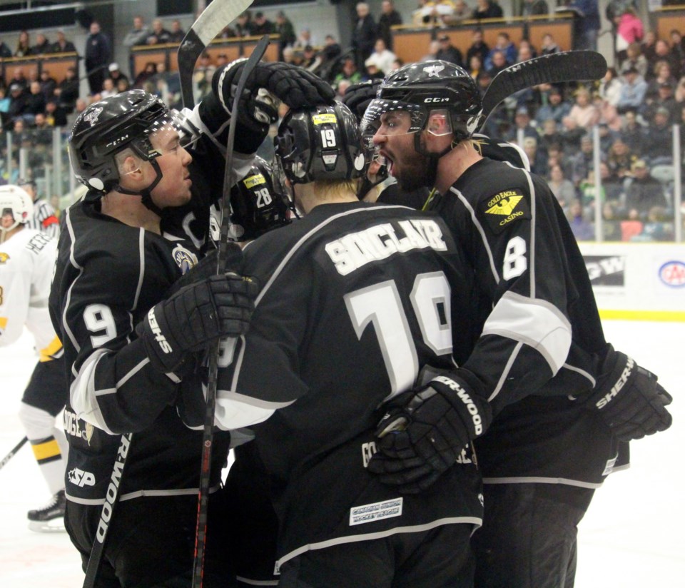 North Stars Celly Game 4