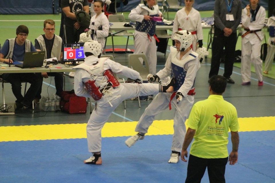 Martial artists kicked and chopped their way to medal glory at the Prairie Wildfire Taekwondo Challenge on Apr. 28.