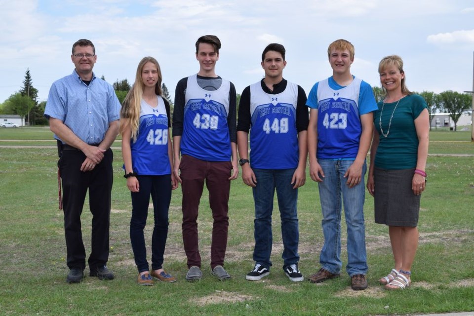 Canora provincial track team