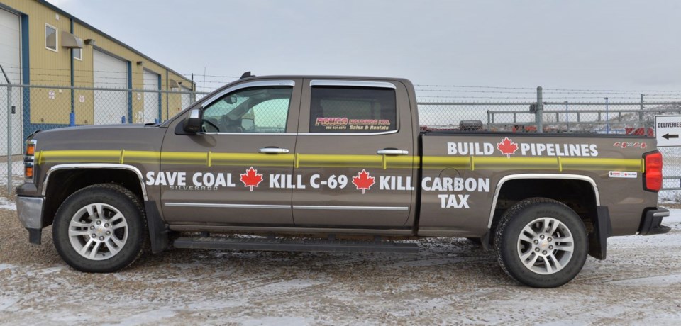 Ken Mehler's convoy truck