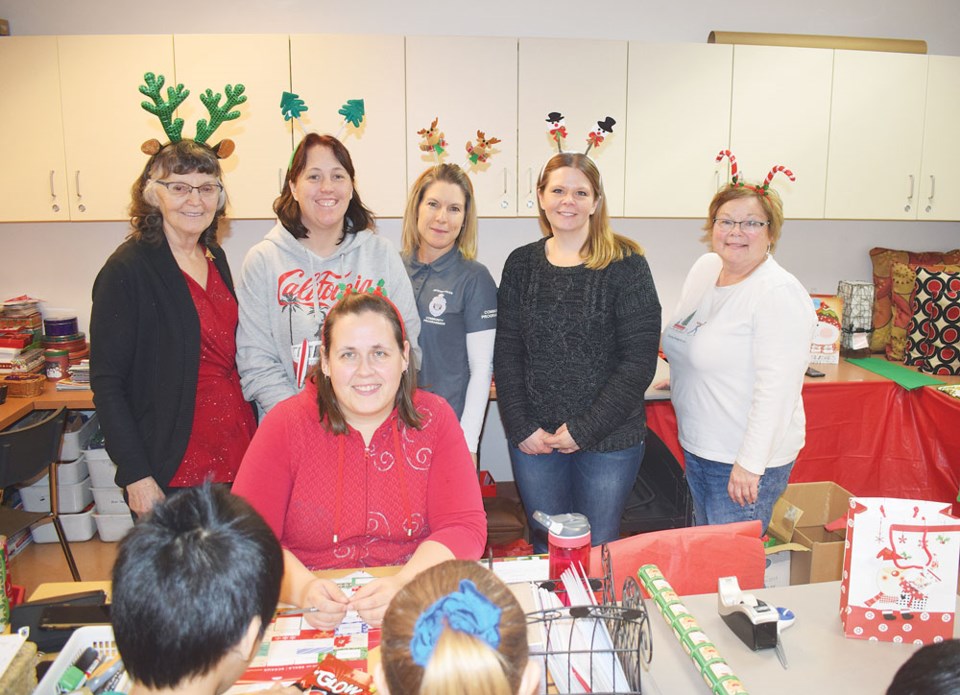 Hillcrest School Christmas Store group