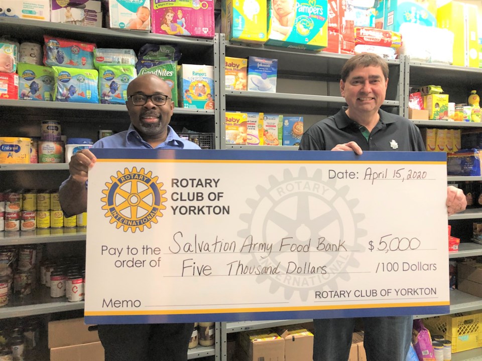 Rotary Club of Yorkton donates to Food Bank image