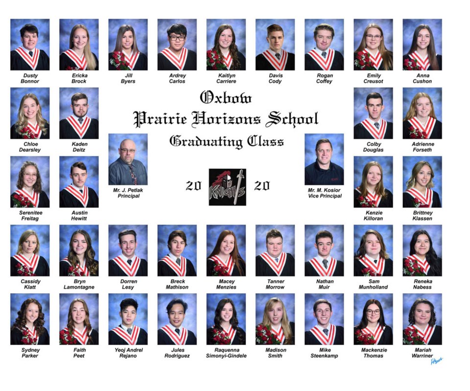 Oxbow Prairie Horizons School Class of 2020