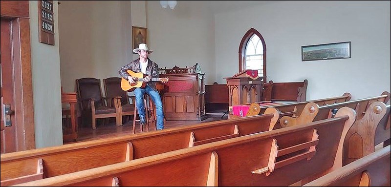 Will Ballantyne was filmed at the Unity and District Heritage museum as part of a CityTV series. Whi