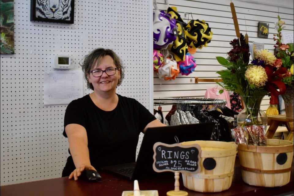 Kendra Sutherland opened her The General Store in Estevan in September. Photo by Anastasiia Bykhovskaia