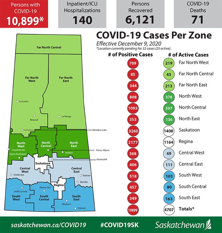 Map for Dec. 9