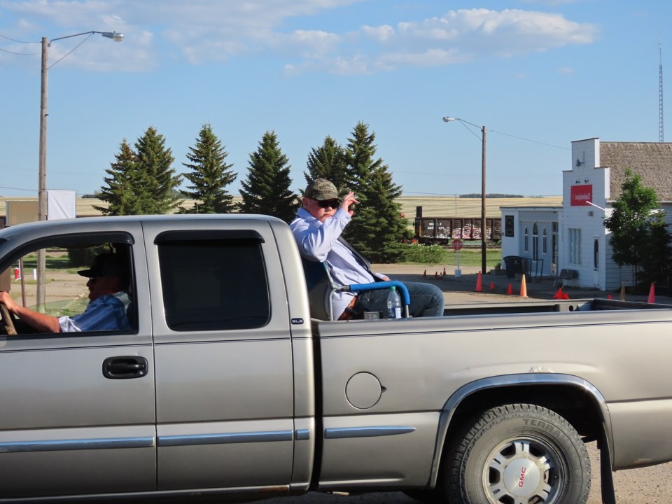 Dinsmore graduates parade around home community_5