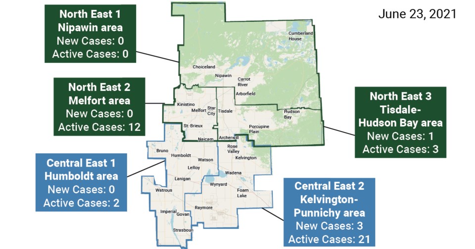 Local COVID Map June 23