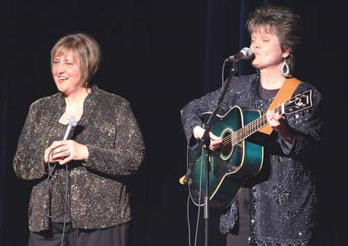 Third-place winners Joanne Klimchuk and Sandie Solonenko's performance of "Amazing Grace" was the finale to the show.