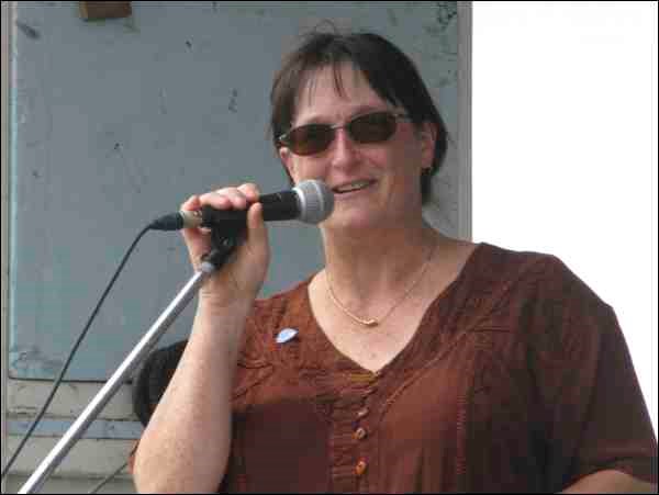 Tammy Donahue-Buziak, chair of the North Battleford 2013 Centennial Committee, related the history of the school.