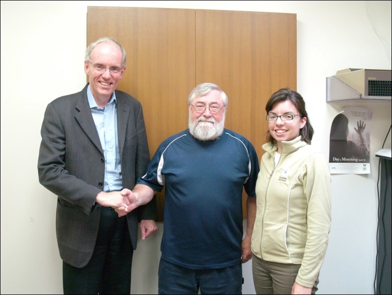 Steve Ashton, Gerard Jennissen and Niki Ashton