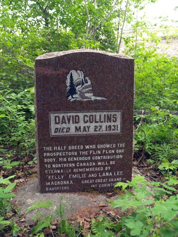 David Collins tombstone