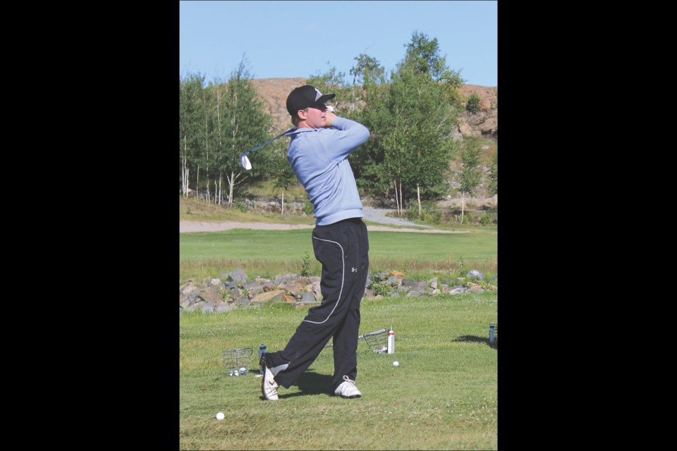 Trevor Fox showed his winning form at the Million Dollar Hole in One held at Phantom Lake Golf Course over the weekend. Fox put his shot 23 feet and eight inches from the pin to take first in the fundraiser. Some proceeds will go toward new track lighting for the Flin Flon Ski Club.