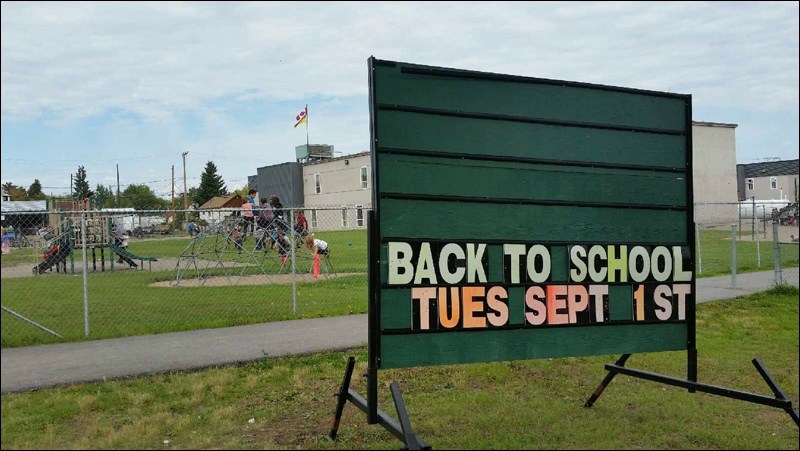 The first day of class means the first day of recess, back in full swing on Sept 1 at Creighton Community School.