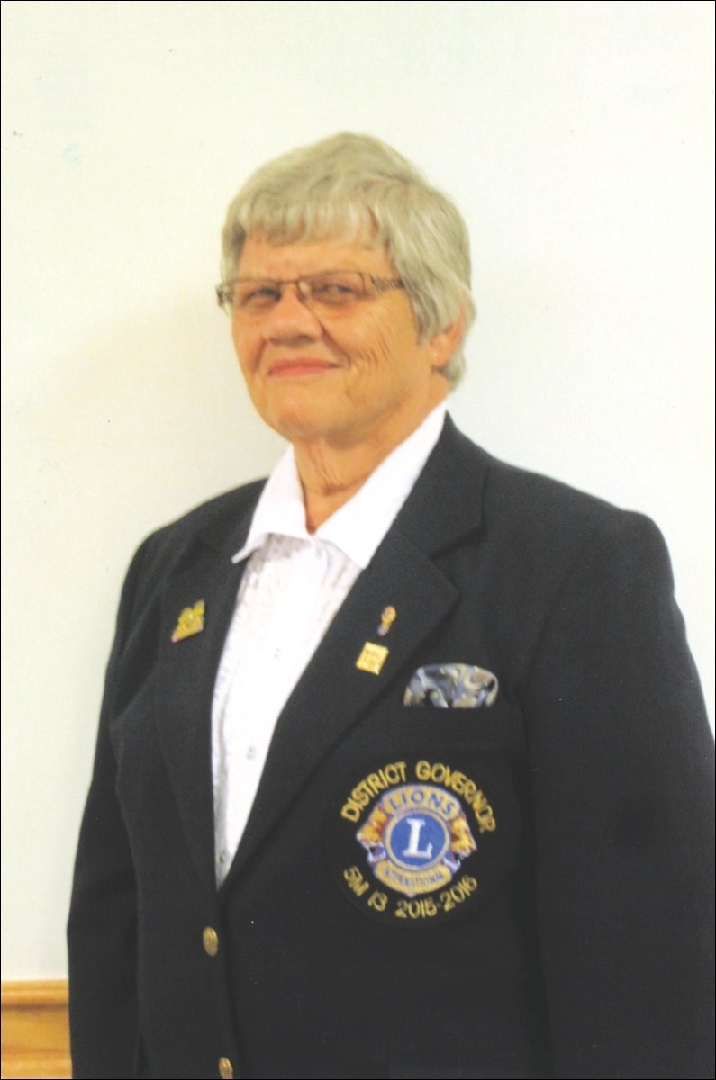 Lions District Governor Louise Kernested