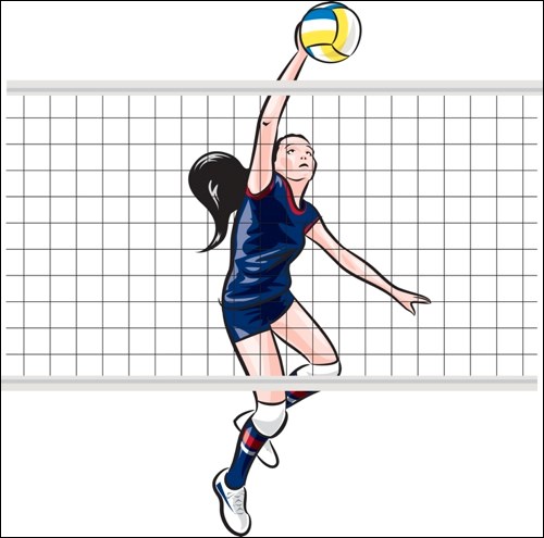 volleyball girl