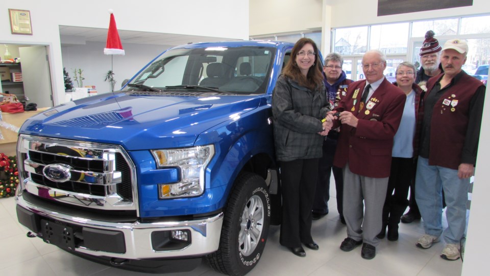 Lions Club truck winner