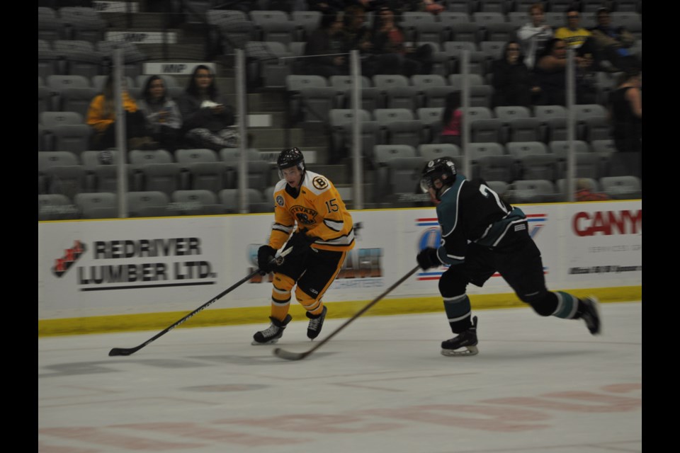 Estevan Bruins right-winger Owen LaClare should reach the 200 regular season games played mark on March 5 in Weyburn.