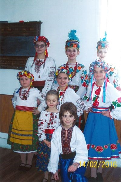 Special guest performers were members of the Troyanda Ukrainian Dancers of Yorkton.