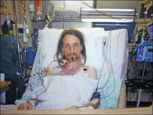 It has been 10 years since Shawn had a life-saving lung transplant and heart surgery. Photo by Carol Deagnon