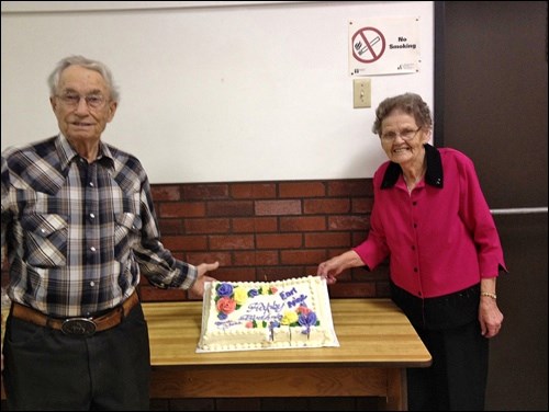 Earl and Anne Van Nortwick were special guests at a recent farewell function in Mayfair. A birthday cake was also shared celebrating Earl’s 90th on April 9.