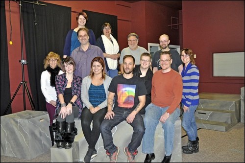 The cast and crew of The Shrew were award winners at this year’s TheatreFest, where the play, directed by Roy Challis, won the McIntosh Cup for the best entry in the festival. Photo by Jayne Foster