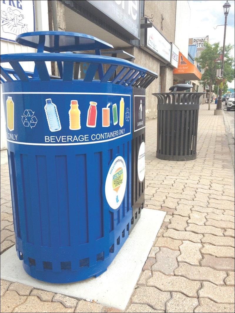 Recycling bins