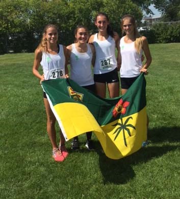 4x400m Relay Team Saskatchewan