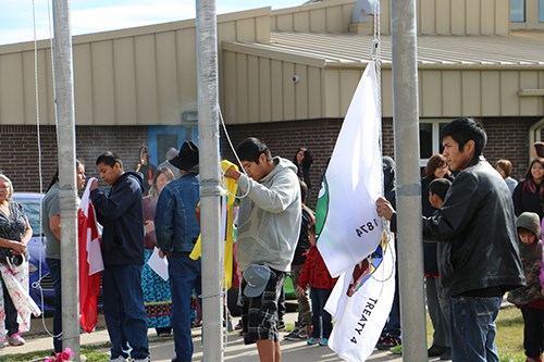 WBEC Flag raising 2016