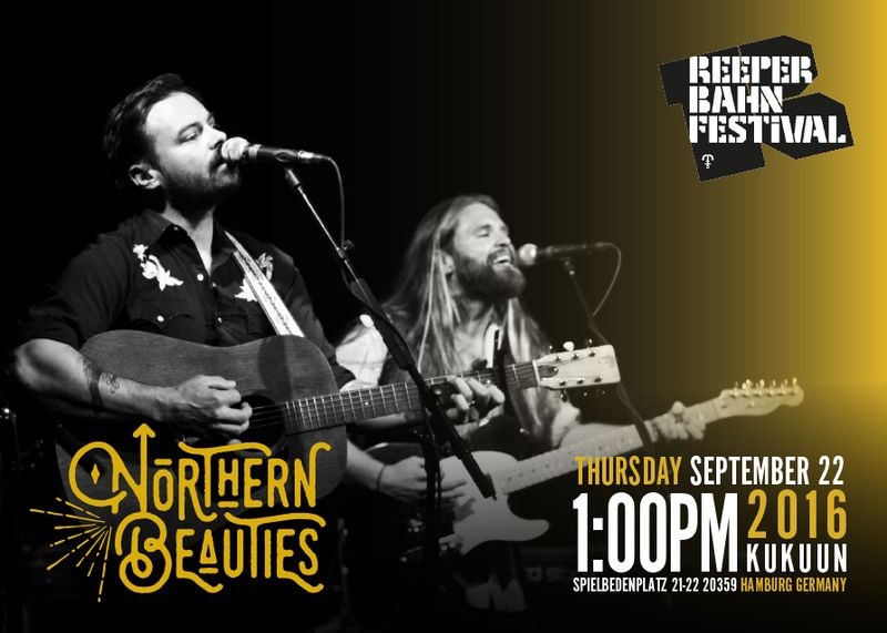 Todd Stewart, left, and former Kamsack resident Craig Aikman are two members of The Northern Beauties, a Calgary-based western and folk band that is performing at the Reeperbahn Festival in Hamburg, Germany this week.