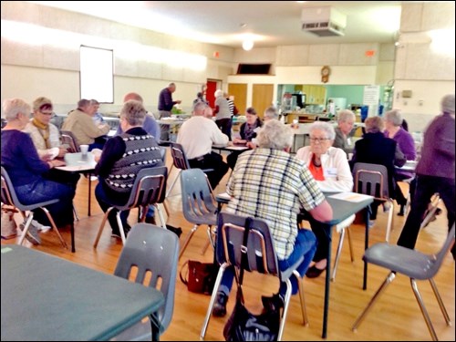 Seniors gathered in Livelong Oct. 16 for the annual games day hosted by the Livelong Lakeside Seniors.