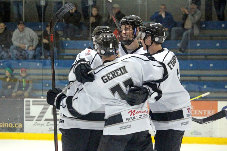 North Stars Celebrate Goal