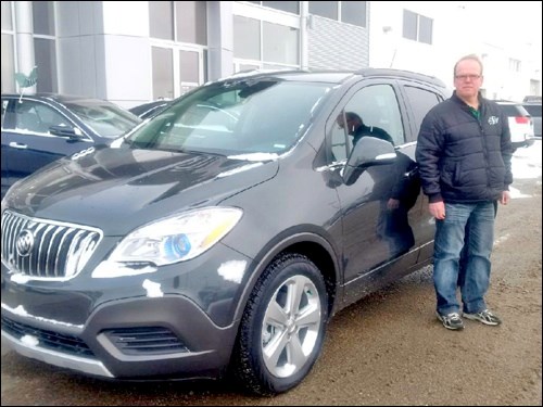 The annual Rider Touchdown Lottery included big winners from Unity. Pat and Wanda Gumpinger were the lucky winners of a 2016 Buick Encore, which they picked up in Regina Nov. 29. The Gumpingers are avid Rider fans and have been supporting the team through this lottery for some time. The win came on Pat’s birthday making it an extra special surprise.