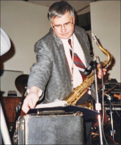 Garnet Speer with the Blue Denim Band, circa 2008.