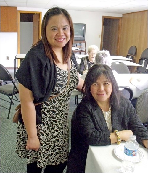 Jenn Galvez and Nikki Friesen spoke on the Philippines March 3.