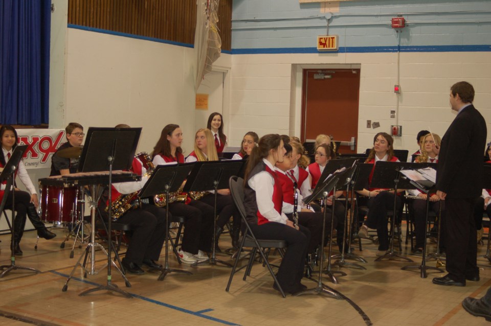 The Good Spirit School Division band