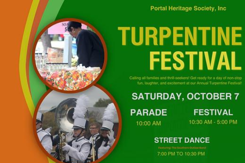 Turpentine Festival is Saturday in Portal Grice Connect