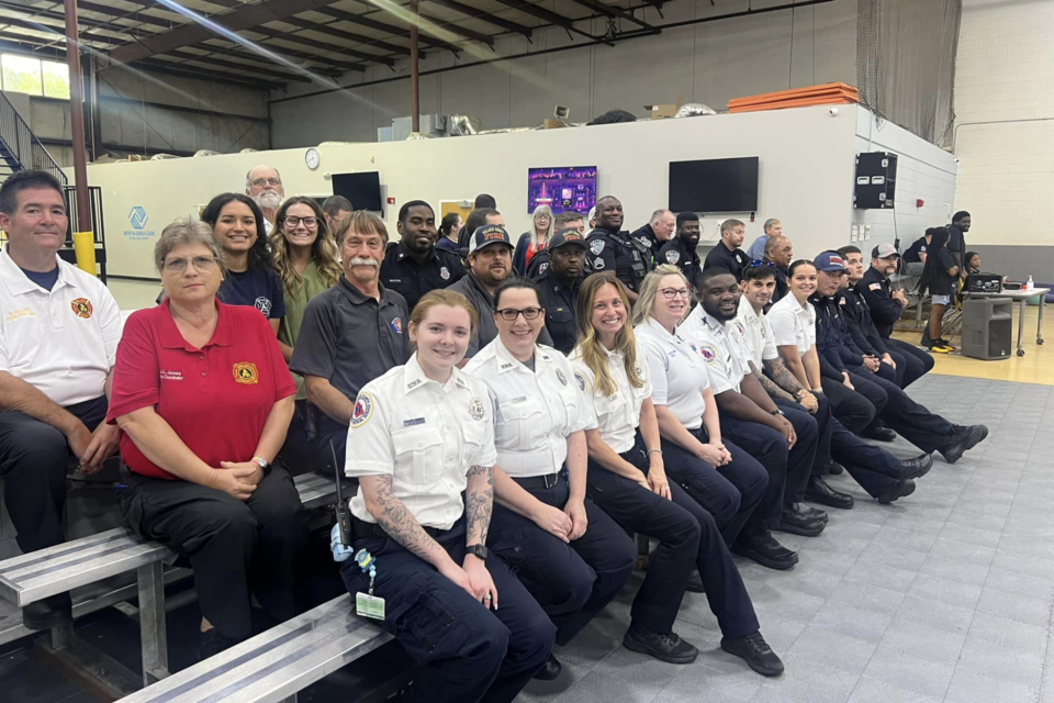 Statesboro and Bulloch County public safety servants in attendance