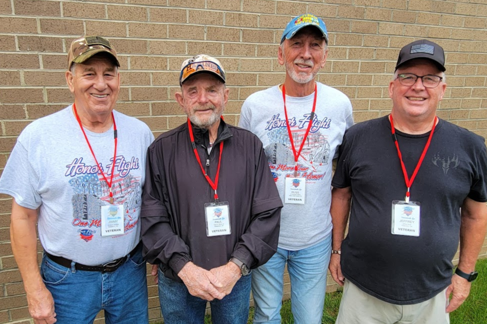 L-R: Jimmy Hodges, Paul Akins, Jr., Russell Collins and Jeff Hurst