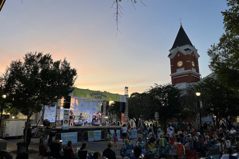 Liquid Pleasures Downtown Live Concert in Statesboro, GA