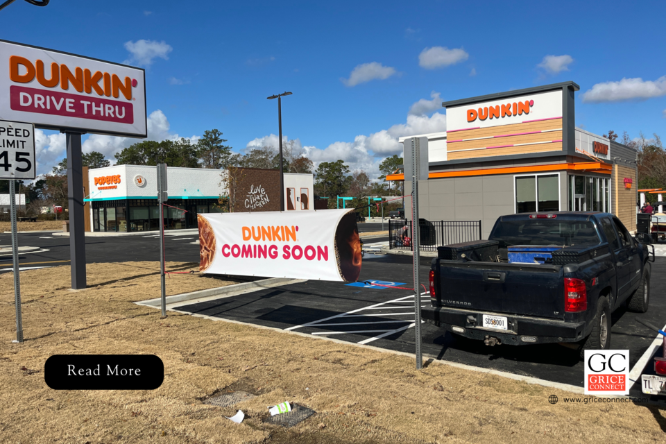 The new Dunkin' Donuts on Northside Drive East