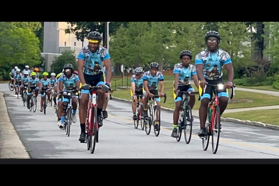 Dream Team cyclist