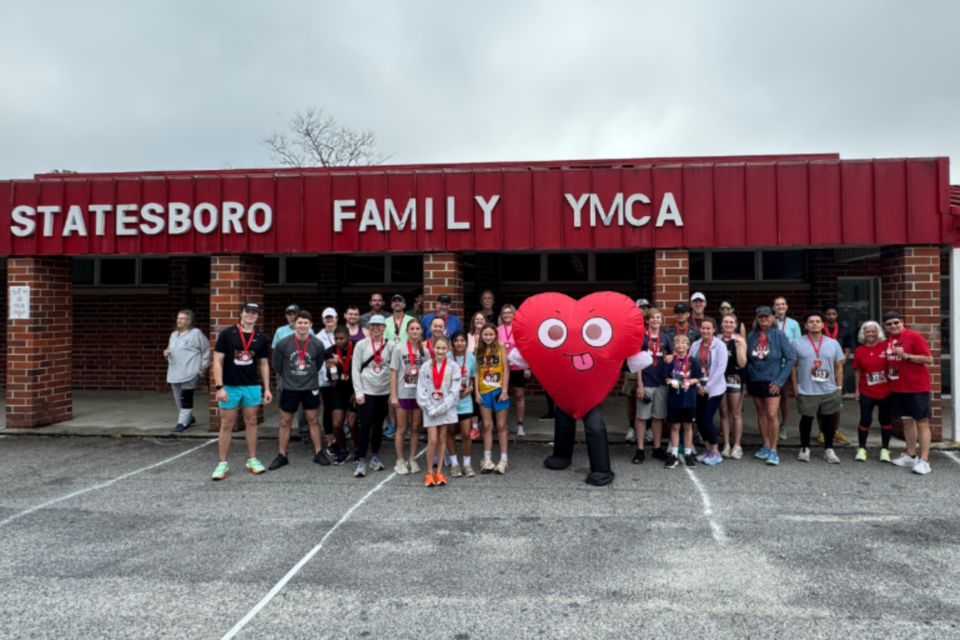 Some of the medalists of the Second Annual Statesboro Heart Run
Photo credit: Bryan Realiza