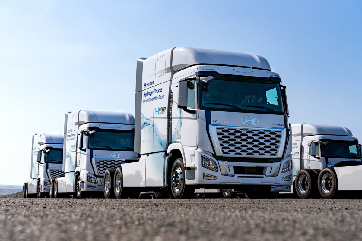 Hyundai Motor Group Deploys Xcient Hydrogen Fuel Cell Trucks For Hmgma Clean Logistics Grice