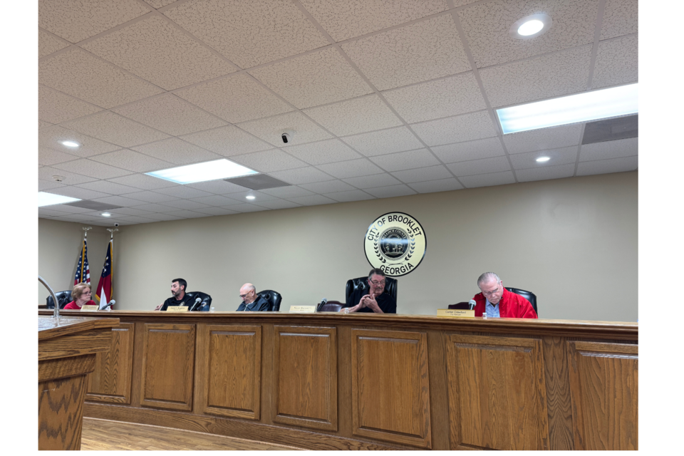 The Brooklet City Council met for a work session on Thursday evening, February 13.