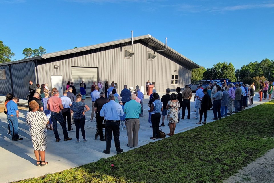 Joe Bill Brannon Food Pantry ribbon cutting